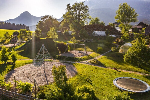 Spielplatz von oben